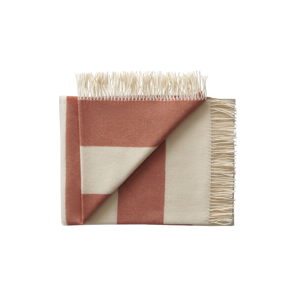 The Sweater plaid, 08201 orange, Silkeborg Uldspinderi