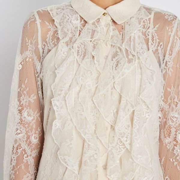 JuaniaBBDaisa shirt, white sand, Bruuns Bazaar