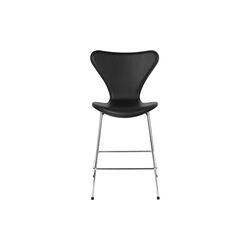Serie 7&trade; 3187 forsidepolstret barstol, Essential sort, Fritz Hansen