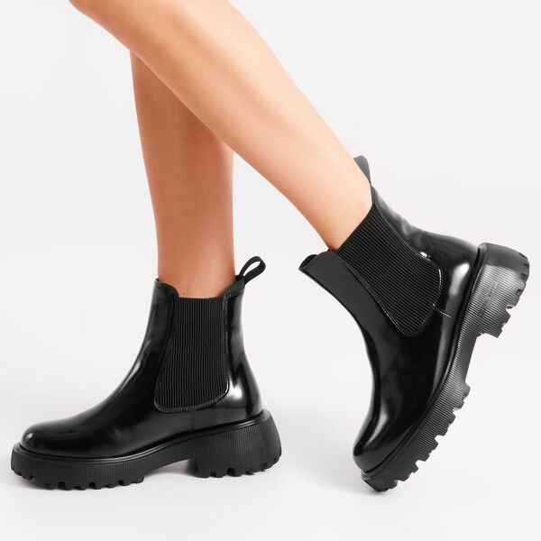 Aya Patent, black Aya Patent, black, WODEN