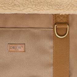 Hundetaske med teddy inderfor, aspen, Drew's Dogwear