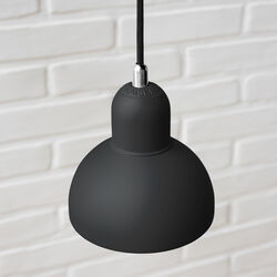 KAISER idell™ 6722-P pendel, matt black, Fritz Hansen