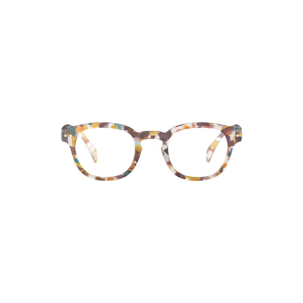 #C READING briller, blue tortoise, IZIPIZI