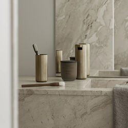 MODO ROF Toiletb&oslash;rsteholder, brass, Blomus