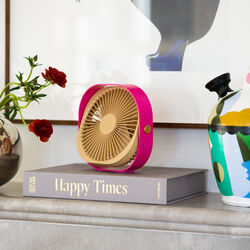 Fantastic Portable Fan, cerise, Printworks