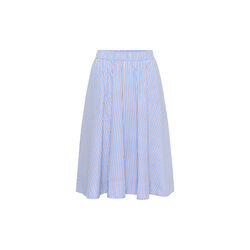 IngiPW Skirt, blue burnt russet stripe, Part Two