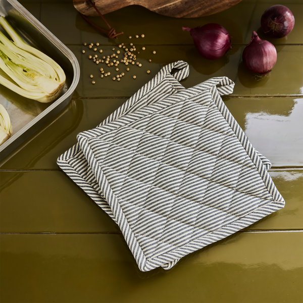 HDChef Grydelapper 2 stk., m&oslash;rkegr&aring;, House Doctor