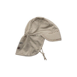 SisiKB Swim Hat, warm stone stripe, Sofie Schnoor