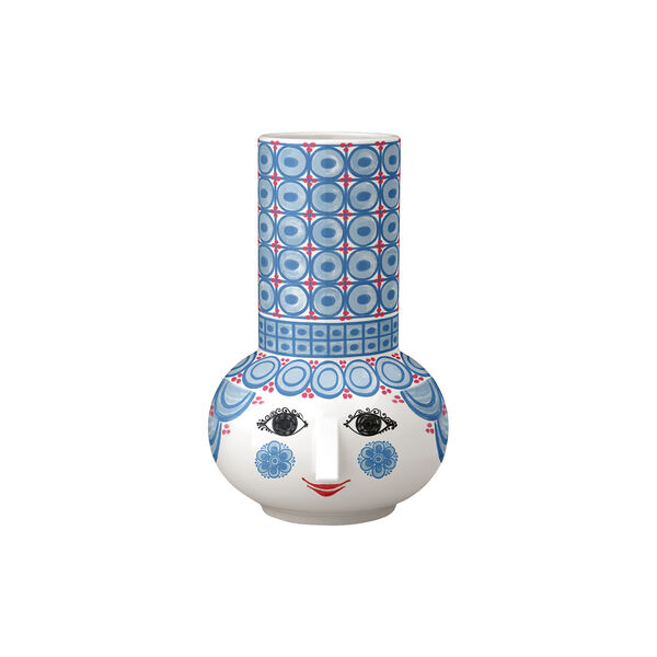 Olga Lysestage, lys blå, Bjørn Wiinblad