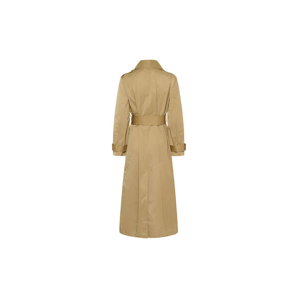 HALOIW LONG TRENCH, tannin, InWear