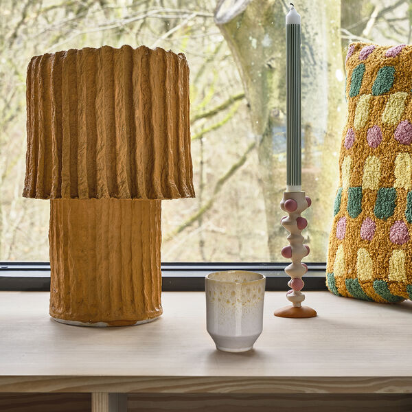 Styles krus 2 stk., gul/creme, Villa Collection