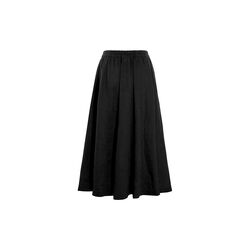 Airy linen nederdel, black, BITTE KAI RAND