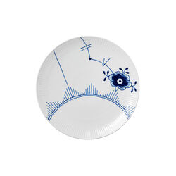 Bl&aring; Mega Riflet coupe tallerken &Oslash; 27 cm, Royal Copenhagen