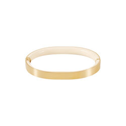 SATURNE claps bracelet, gold/enamel, bangle up
