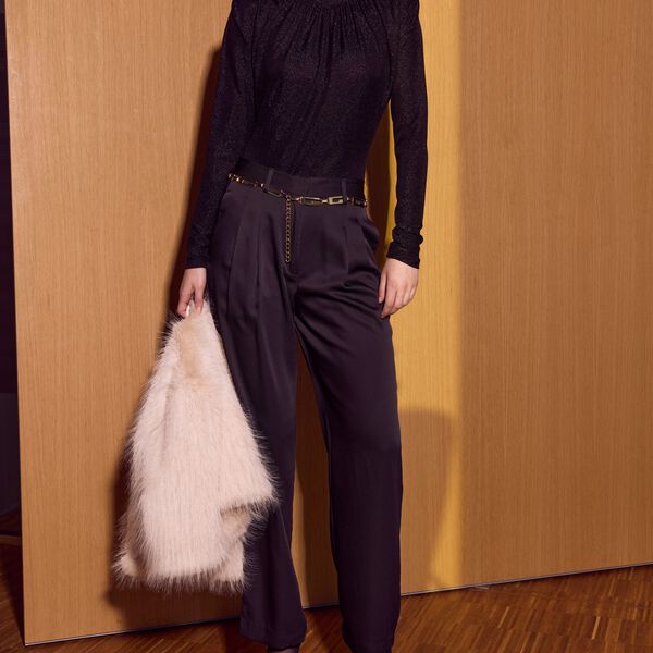 CedarsBBIvala Pants, black, Bruuns Bazaar