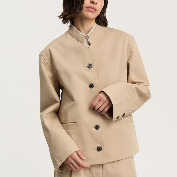 Angela Jacket Twill, semolina, Aiayu