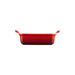 Heritage rektangulært fad 19 cm, cerise, Le Creuset