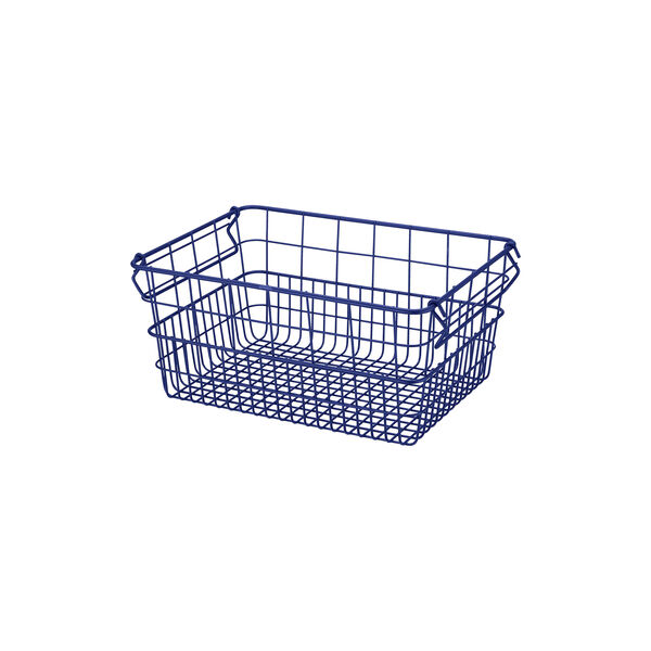 KAGO Opbevaringskurv Firkantet M, mazarine blue, Blomus
