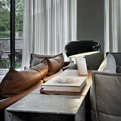 Snoopy bordlampe, black, Flos