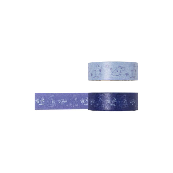 Mumi washi tape Mumitrolden, 2 stk., Moomin Arabia