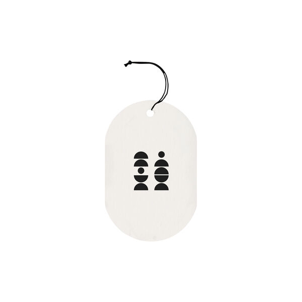 No. 4 Scented Car/Room Tag, Pine/Patchouli, Candly & Co