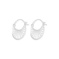 Small Daylight &oslash;reringe, s&oslash;lv, Pernille Corydon Jewellery