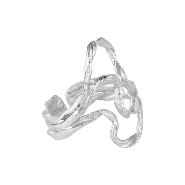 Willow ring, fors&oslash;lvet, Pure by Nat