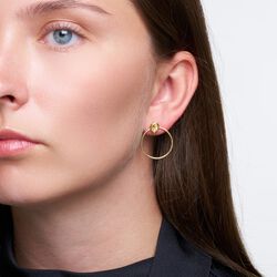 Lilou post &oslash;reringe, forgyldt, Pure by Nat