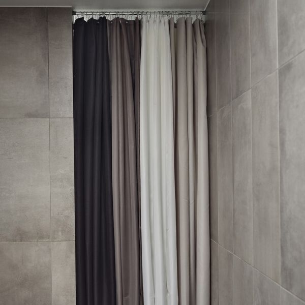 Lux badeforh&aelig;ng, taupe, Zone Denmark