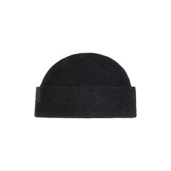 Classic Double-Layer Fleece Beanie | Soft Black | Hue, Henriette Steffensen Copenhagen