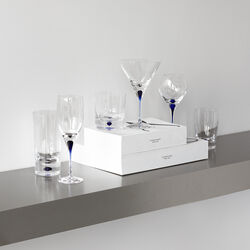 Intermezzo Blue martiniglas, Orrefors