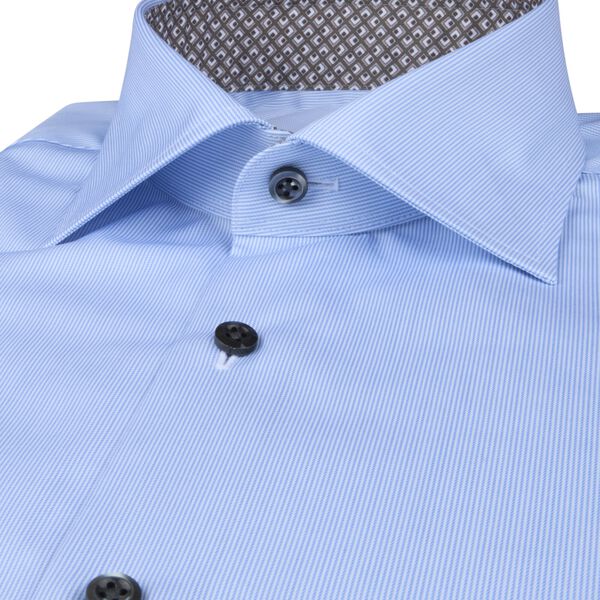 Slimline, C75 RM cuff Contrast, light blue stripe, Stenstr&ouml;ms