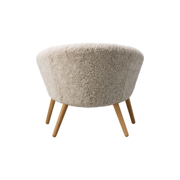 Ditzel loungestol, Moonlight/oiled oak Ditzel loungestol, Moonlight/oiled oak, Fredericia Furniture