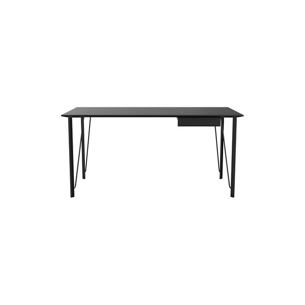 FH3605&trade; skrivebord med skuffe, black ash/black, Fritz Hansen