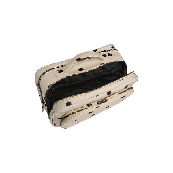 GuardMBG Toiletry Bag Rec., polka dot, creme, Markberg