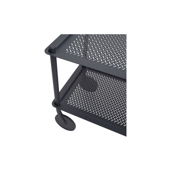 Flow Trolley 2-Layer, blue -grey, Muuto