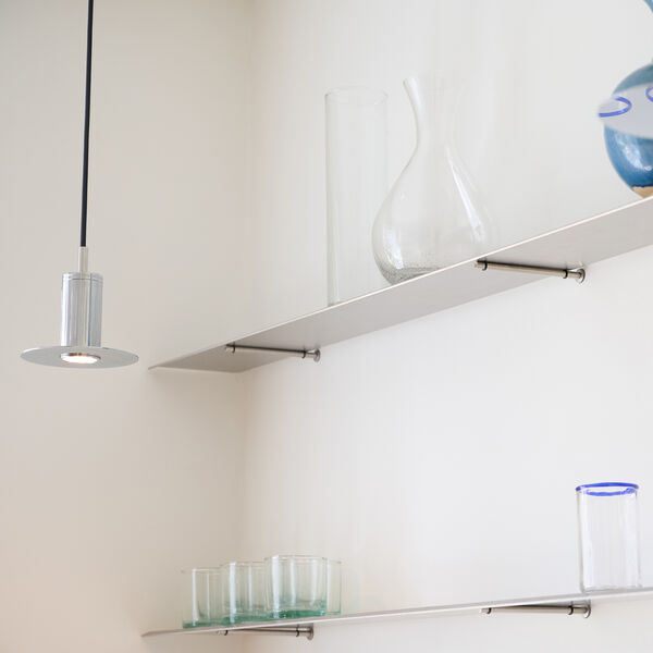 Luminar disk pendelspot, st&aring;l, Rama Lights