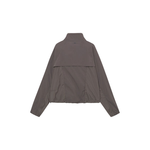 Track Jacket Oversized Kia, dark brown, Rethinkit