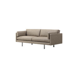 EJ220 2-pers. sofa, burned grey 40783, Fredericia Furniture