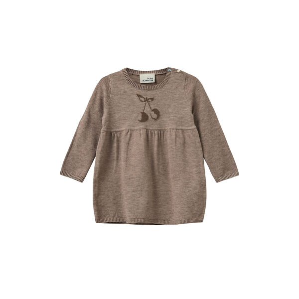 DagnySB Dress, brown melange, Sofie Schnoor