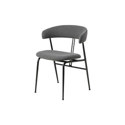 Violin Dining Chair, Hallingdal 173/black matt, GUBI