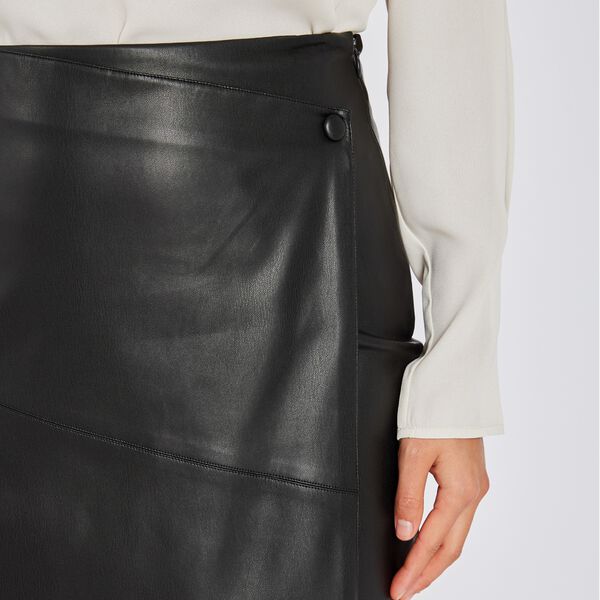 VeganiBBVistina Skirt, black, Bruuns Bazaar