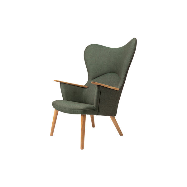 CH78 Mama Bear loungestol, Passion 3101/olieret eg, Carl Hansen & S&oslash;n