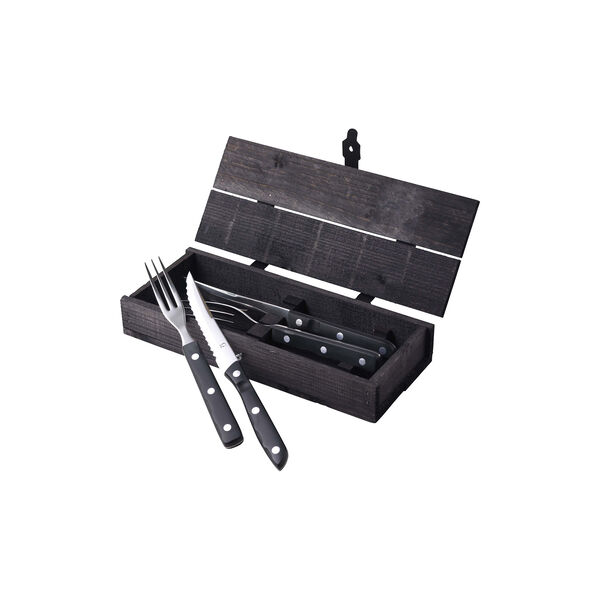 Old Farmer Black bestiksæt 4 dele, Gense