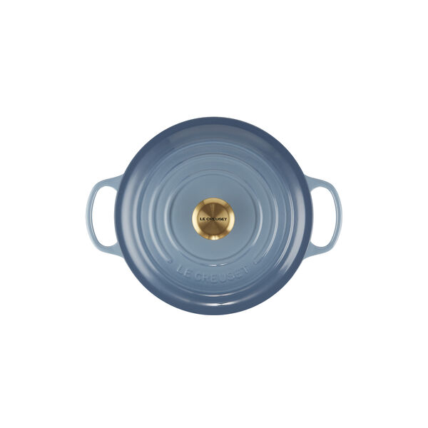 Signature rund gryde &Oslash; 26 cm, chambray, Le Creuset