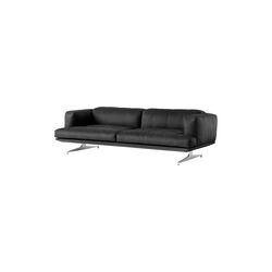 Inland AV23 3-pers. sofa, Noble Black, &Tradition