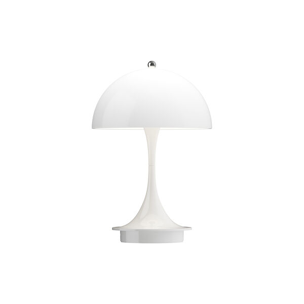 Panthella 160 Portable bordlampe, opal white, Louis Poulsen
