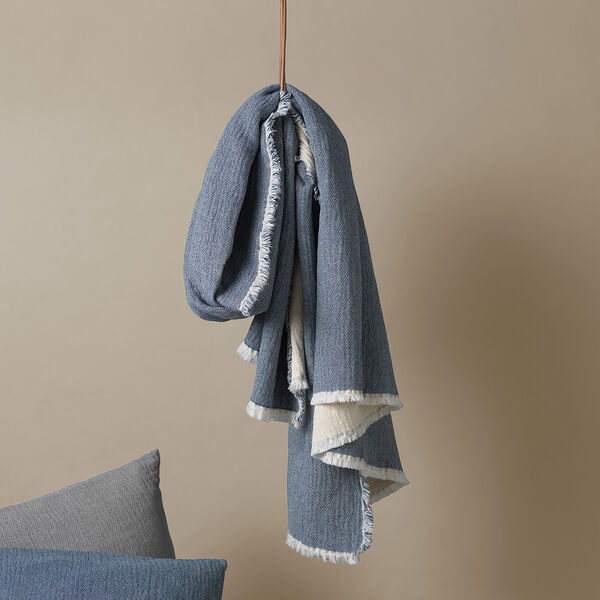 Thyme plaid, blue, ELVANG