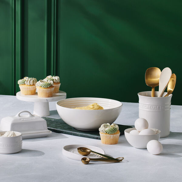 Oval grydeskeholder, white, Le Creuset