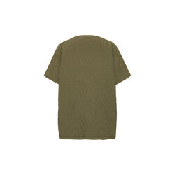 Short Quilted Cape, olive night, Ilse Jacobsen Hornb&aelig;k